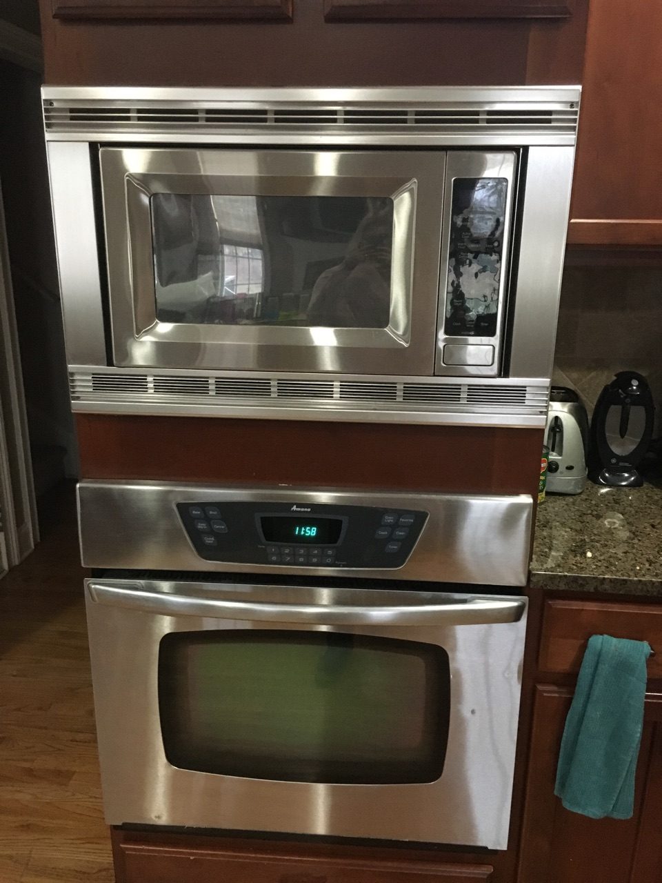Wall oven and microwave repair